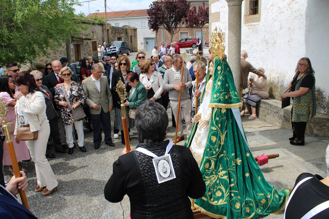 Bercimuelle honra a la Virgen del Monte