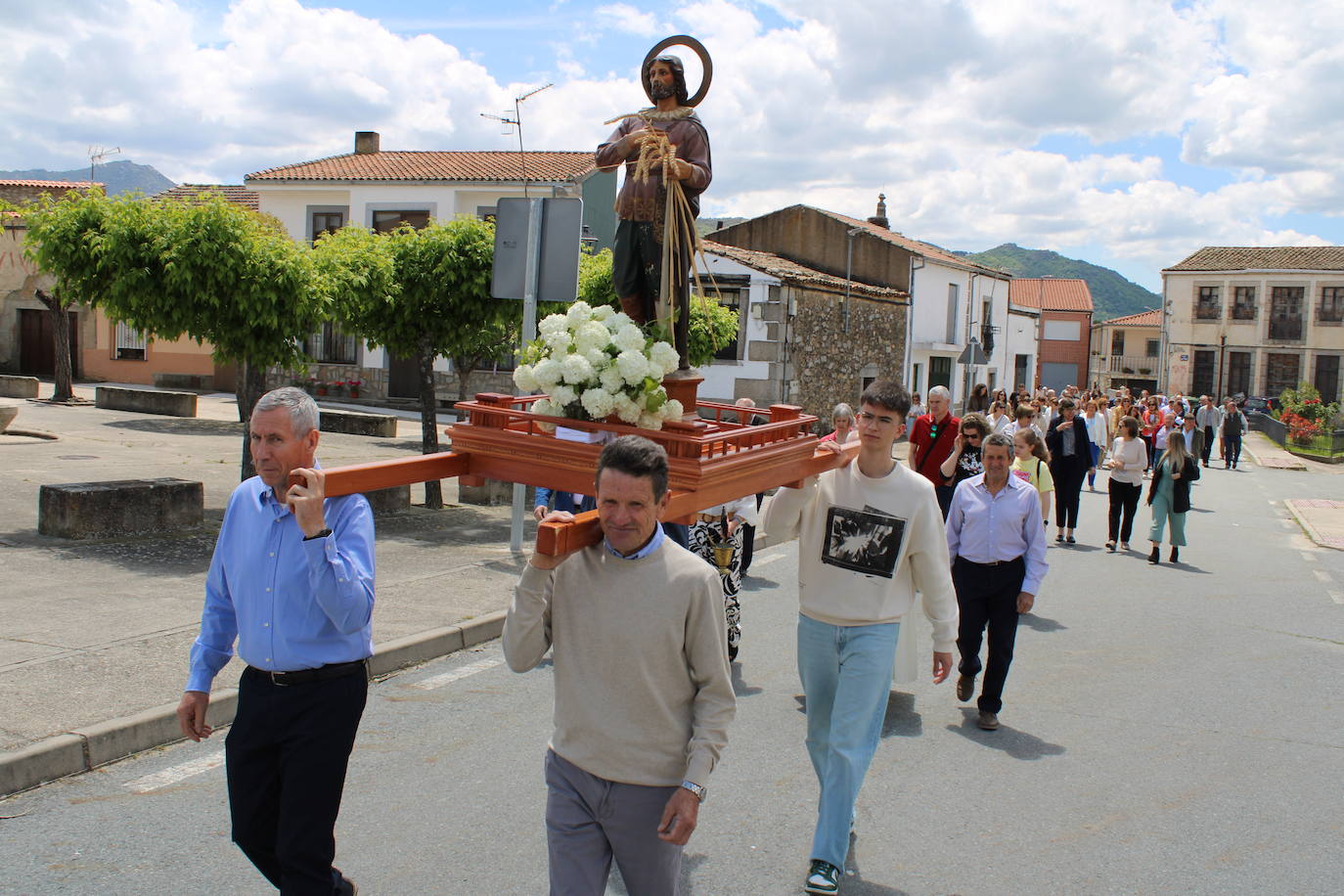 Bendiciones de los campos del Sangusín desde Peromingo