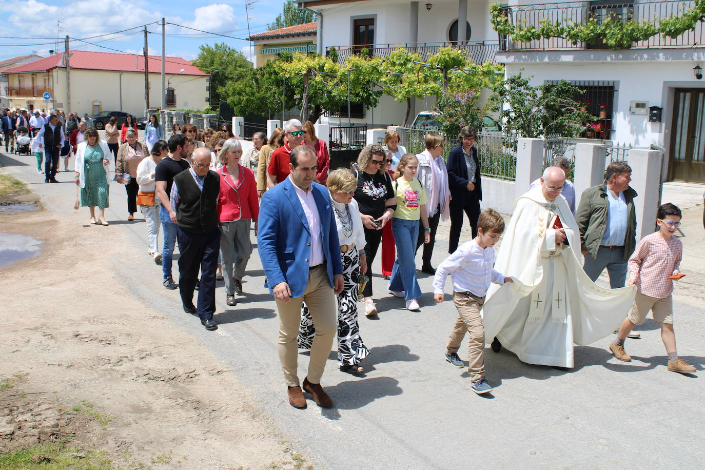 Bendiciones de los campos del Sangusín desde Peromingo