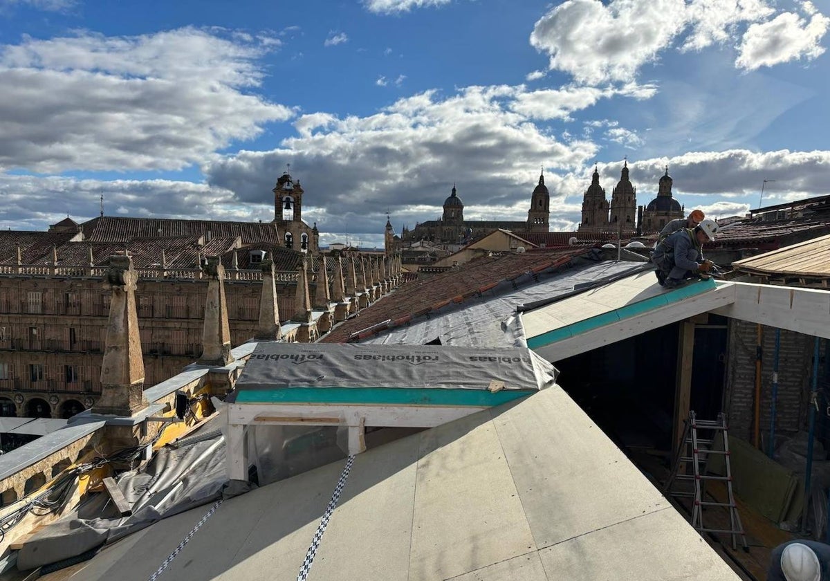 Obra histórica con futuro turístico en el corazón de Salamanca