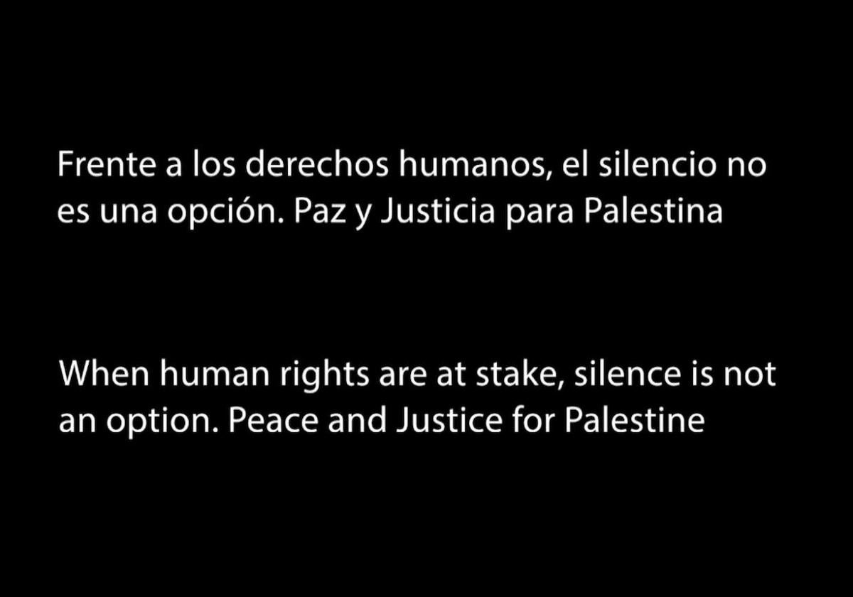 RTVE se mantiene firme y emite un mensaje a favor de Palestina antes de Eurovisión: «El silencio no es una opción»
