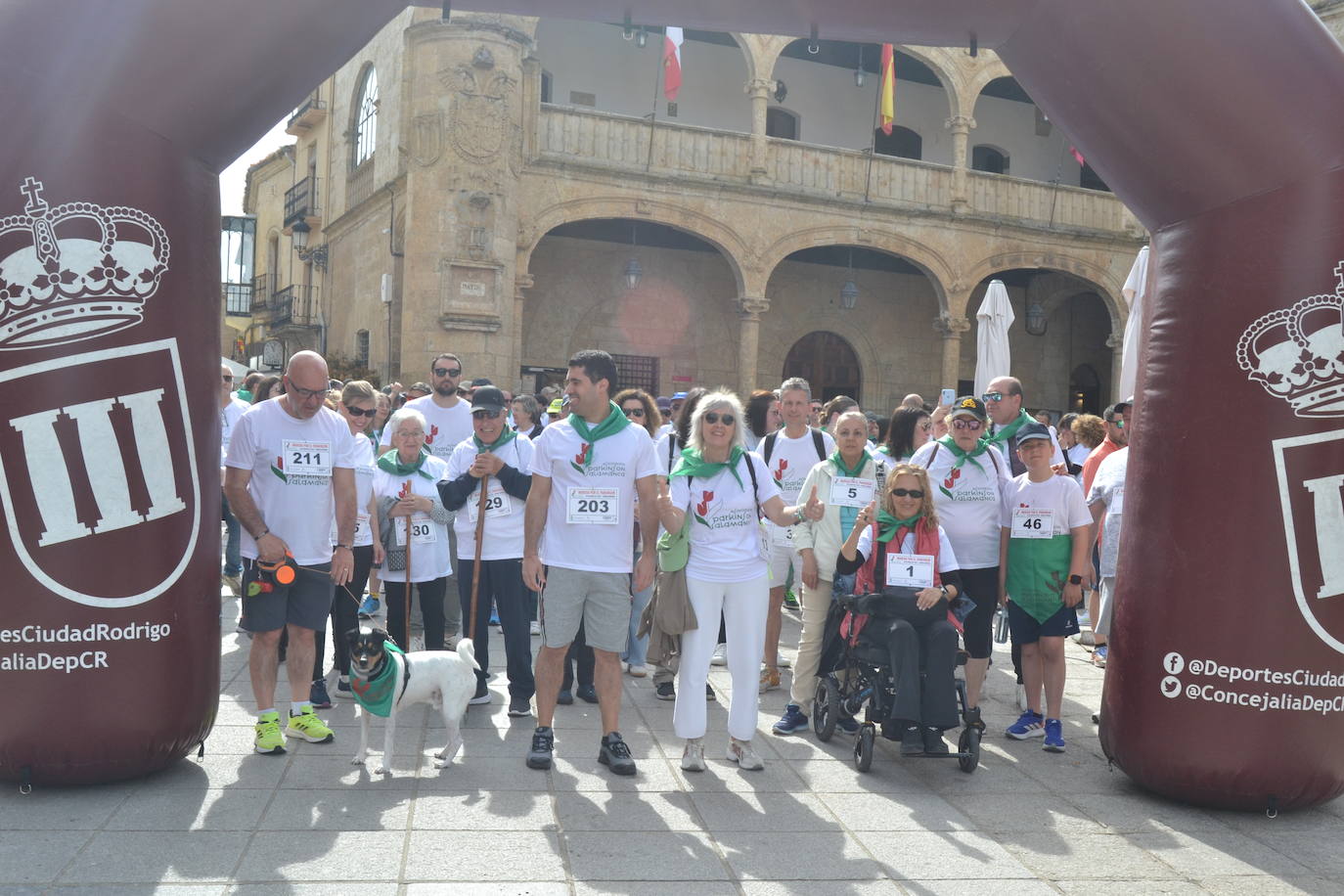 Ciudad Rodrigo marcha por el Parkinson