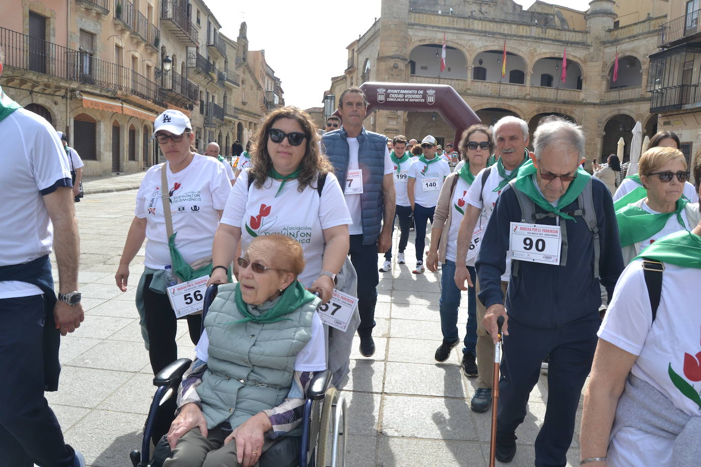 Ciudad Rodrigo marcha por el Parkinson