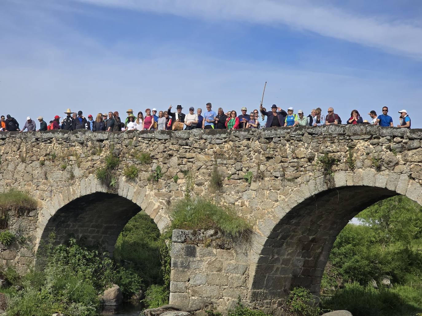 Esplendor en la naturaleza por tierras del Sangusín en Horcajo de Montemayor