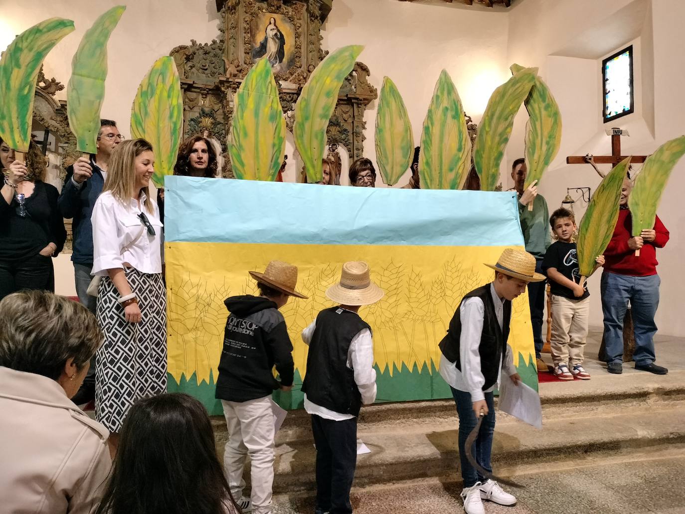 Encuentro de seis imágenes de San Isidro para bendecir los campos del Alto Alagón