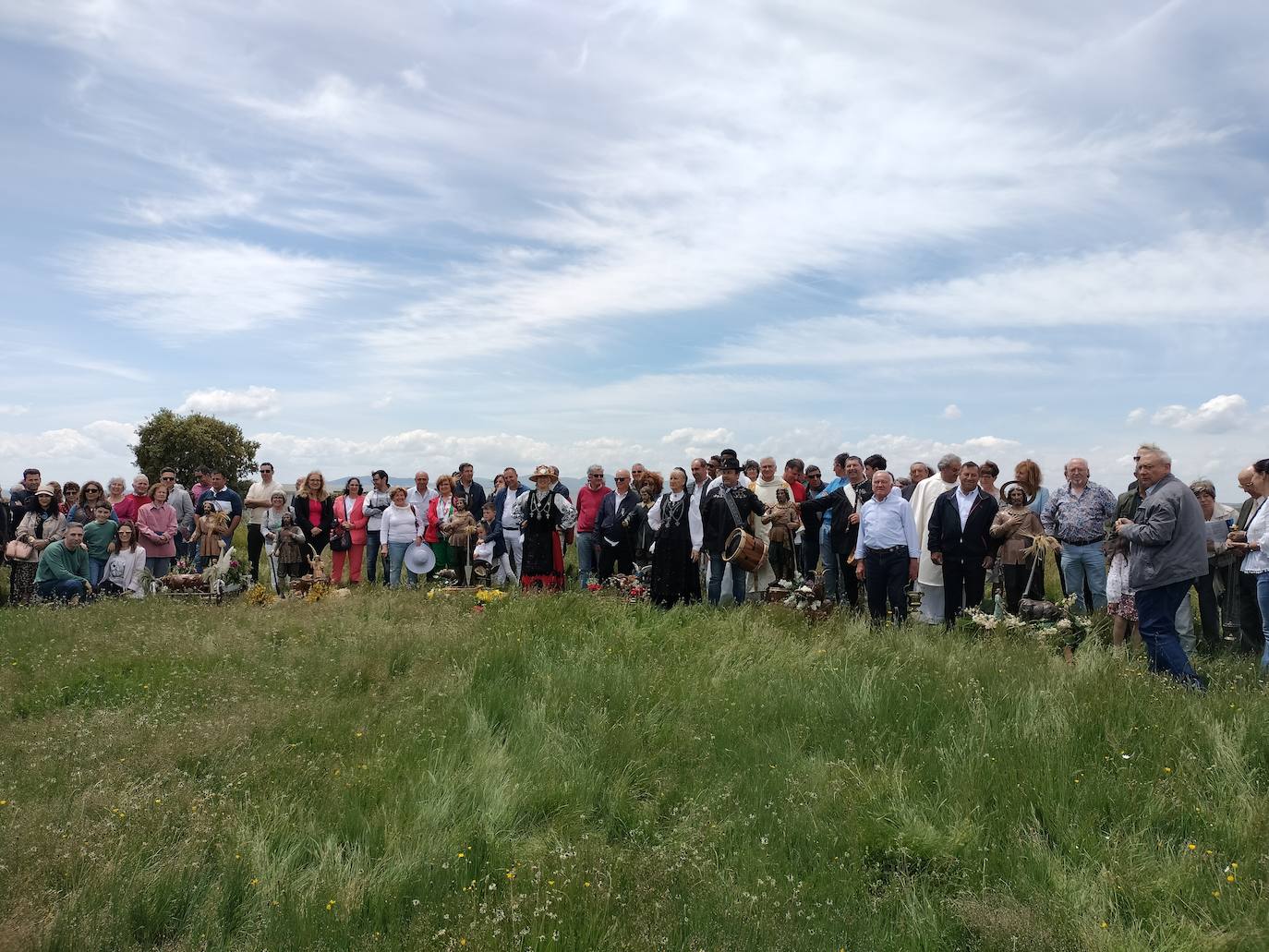 Encuentro de seis imágenes de San Isidro para bendecir los campos del Alto Alagón