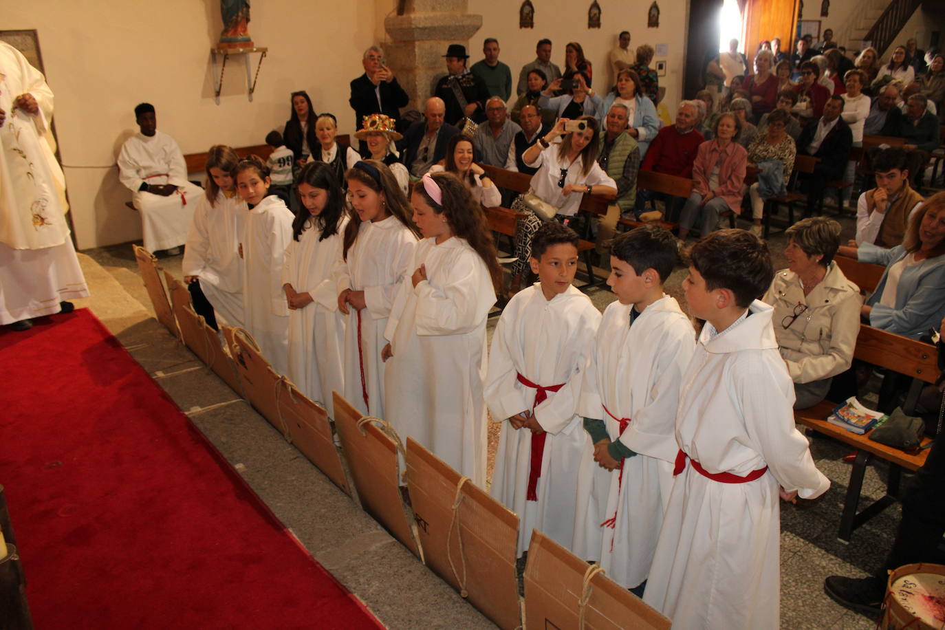 Encuentro de seis imágenes de San Isidro para bendecir los campos del Alto Alagón