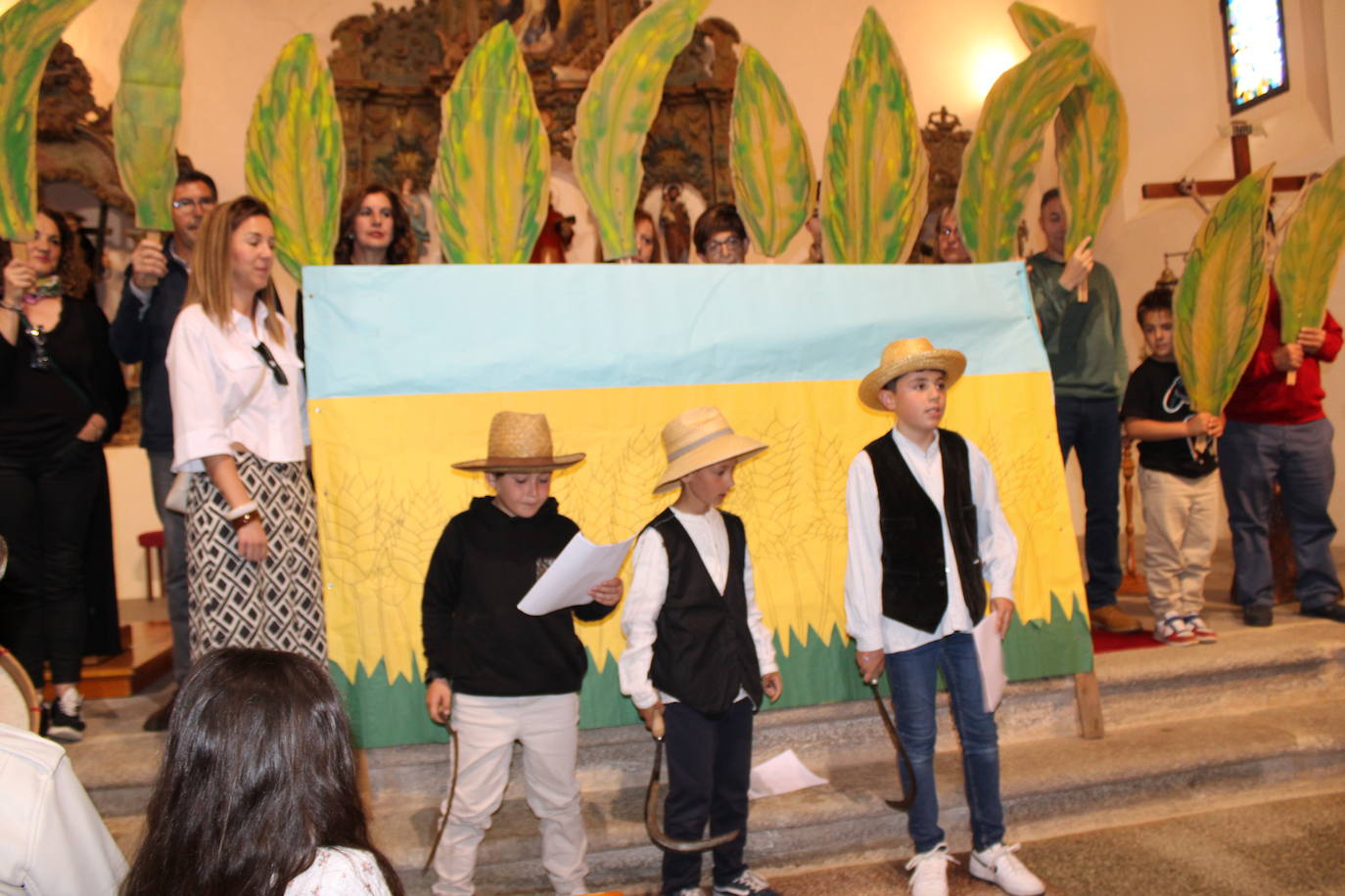 Encuentro de seis imágenes de San Isidro para bendecir los campos del Alto Alagón