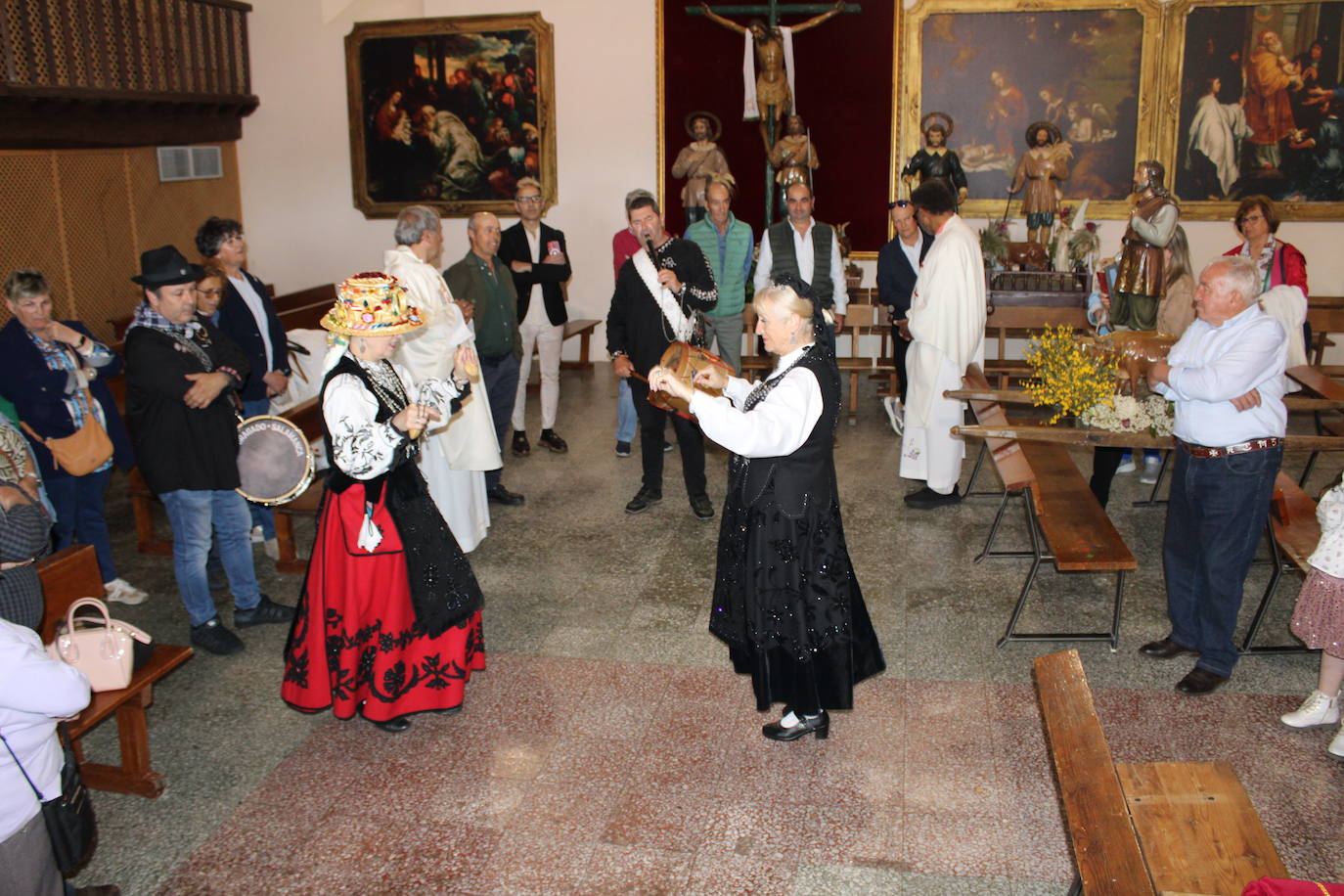Encuentro de seis imágenes de San Isidro para bendecir los campos del Alto Alagón