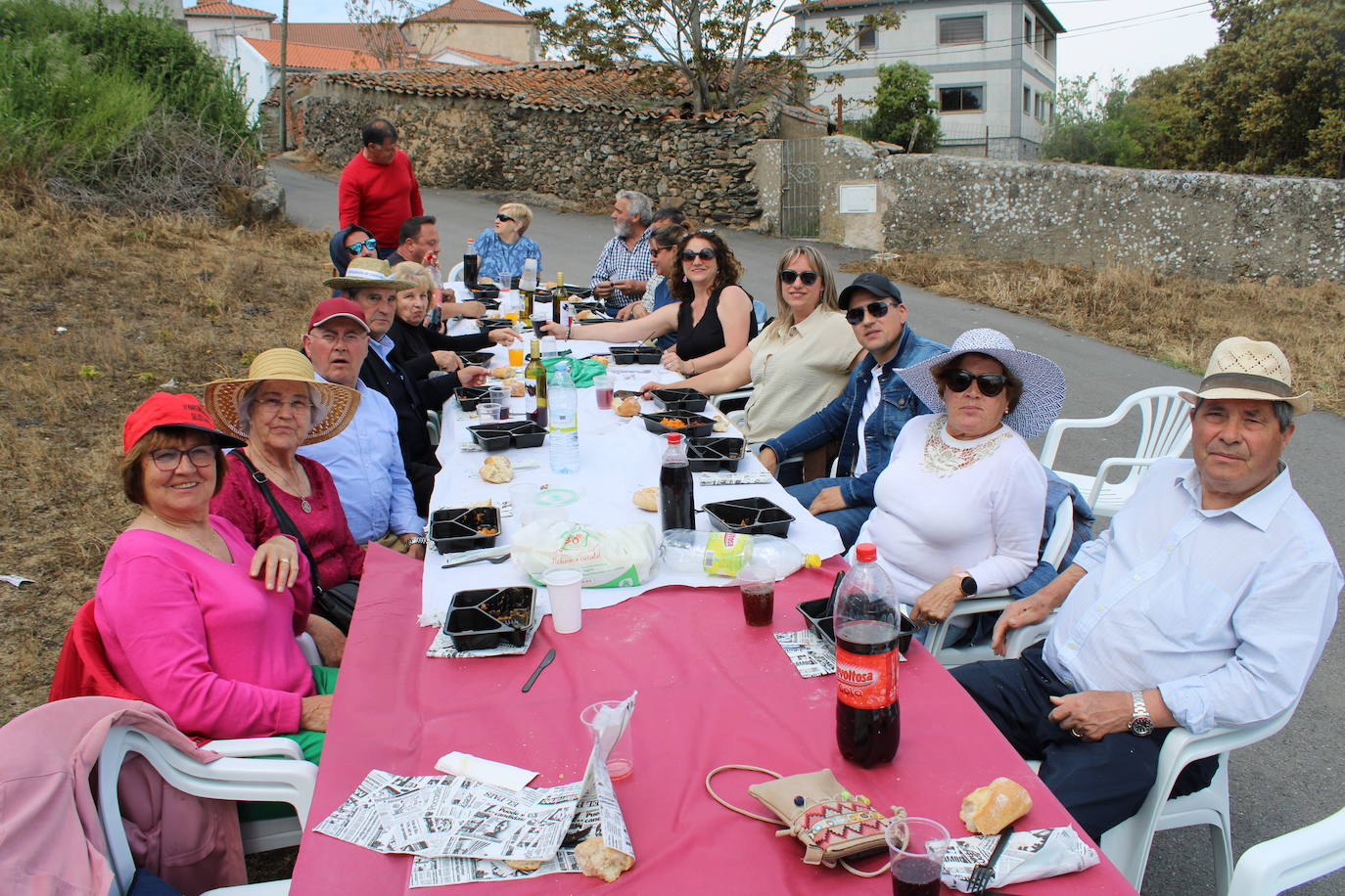 Encuentro de seis imágenes de San Isidro para bendecir los campos del Alto Alagón
