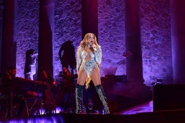 La cantante Melody.