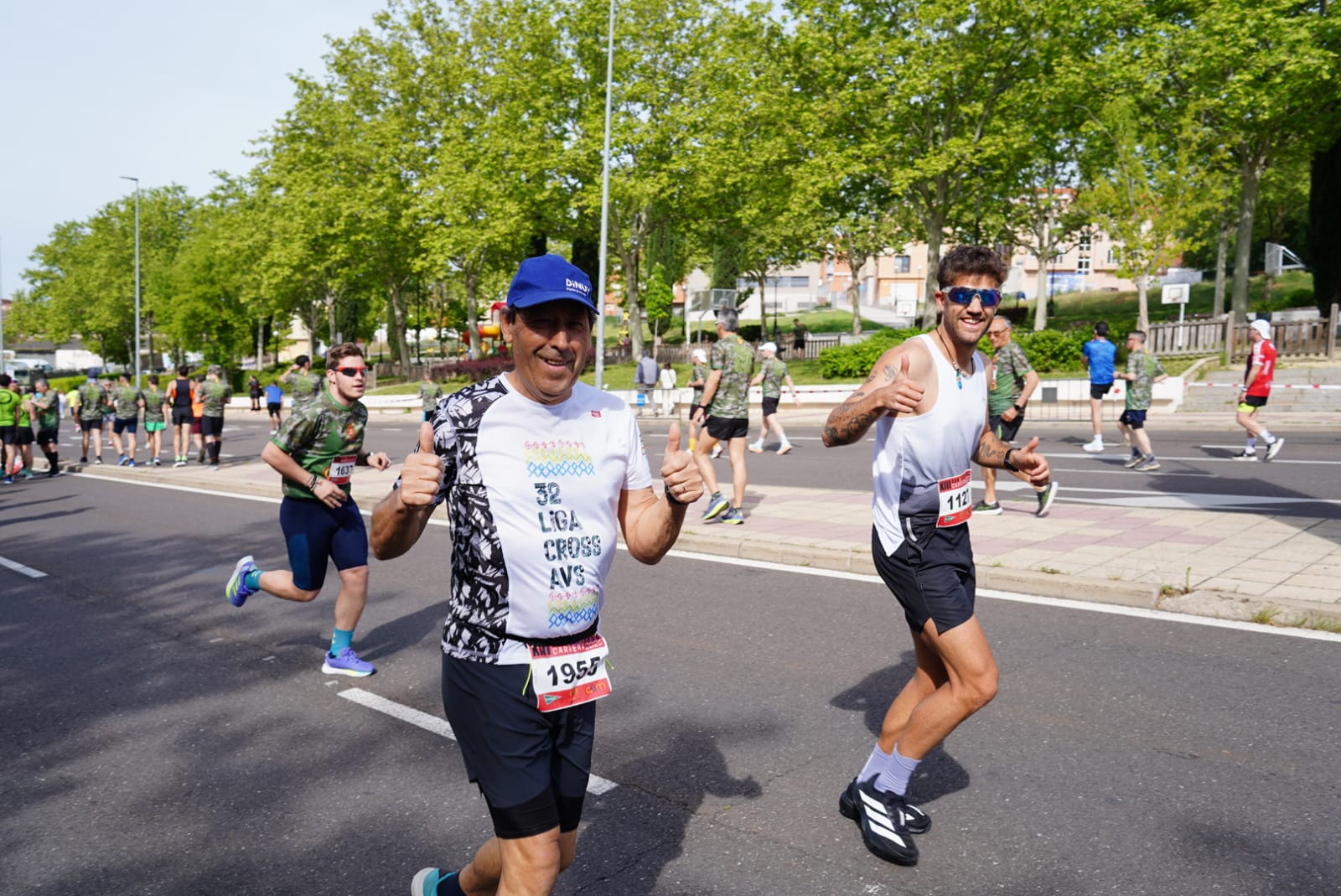 Adrián Martín y Ester Rodríguez se proclaman vencedores de la XIII Carrera Cívico-Militar San Fernando