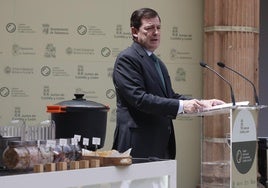 Alfonso Fernández Mañueco, en la Cumbre Internacional de Gastronomía.