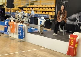 Silvia Domínguez, en el acto de despedida.
