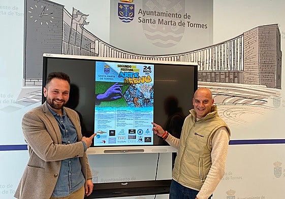 Los concejales de Santa Marta Norberto Flores y Juan Carlos Bueno.