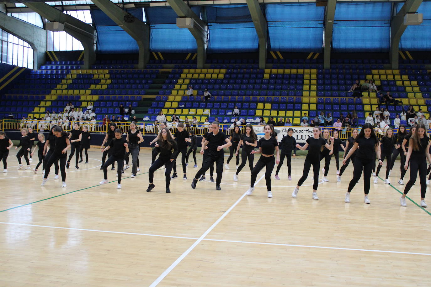 Baile y kárate en el pabellón municipal de Béjar
