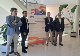 César Rodríguez, Edel del Barco, Emilio Fonseca y Juan Jesús Cruz.