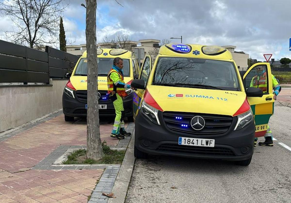 Muere un hombre tiroteado a la puerta de un colegio en Madrid