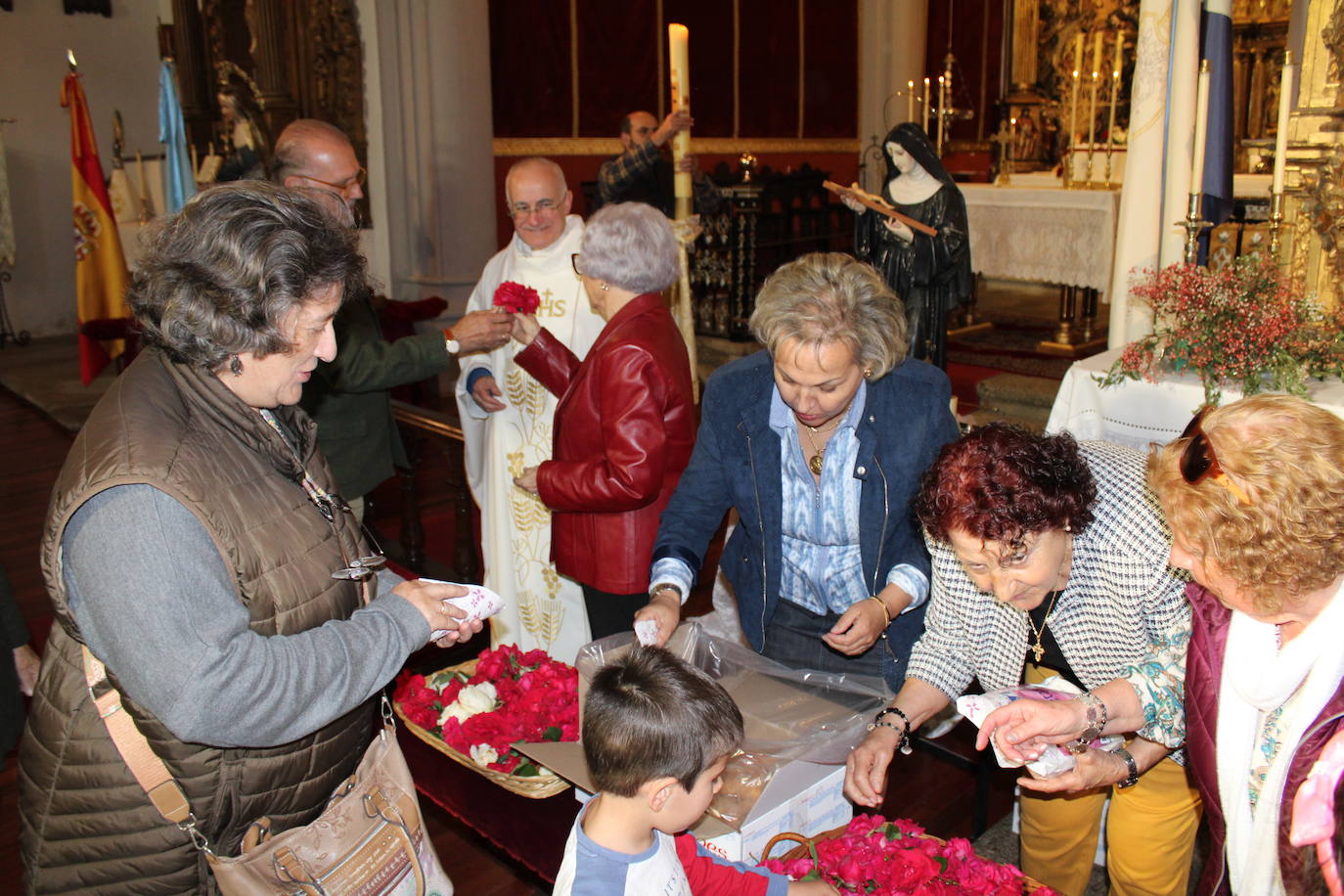 Béjar mantiene el culto a Santa Rita