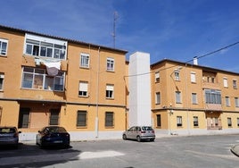 Bloques de viviendas en el barrio salmantino de Ciudad Jardín.
