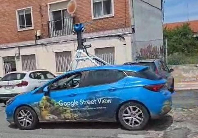 El coche de Google Maps en Salamanca.