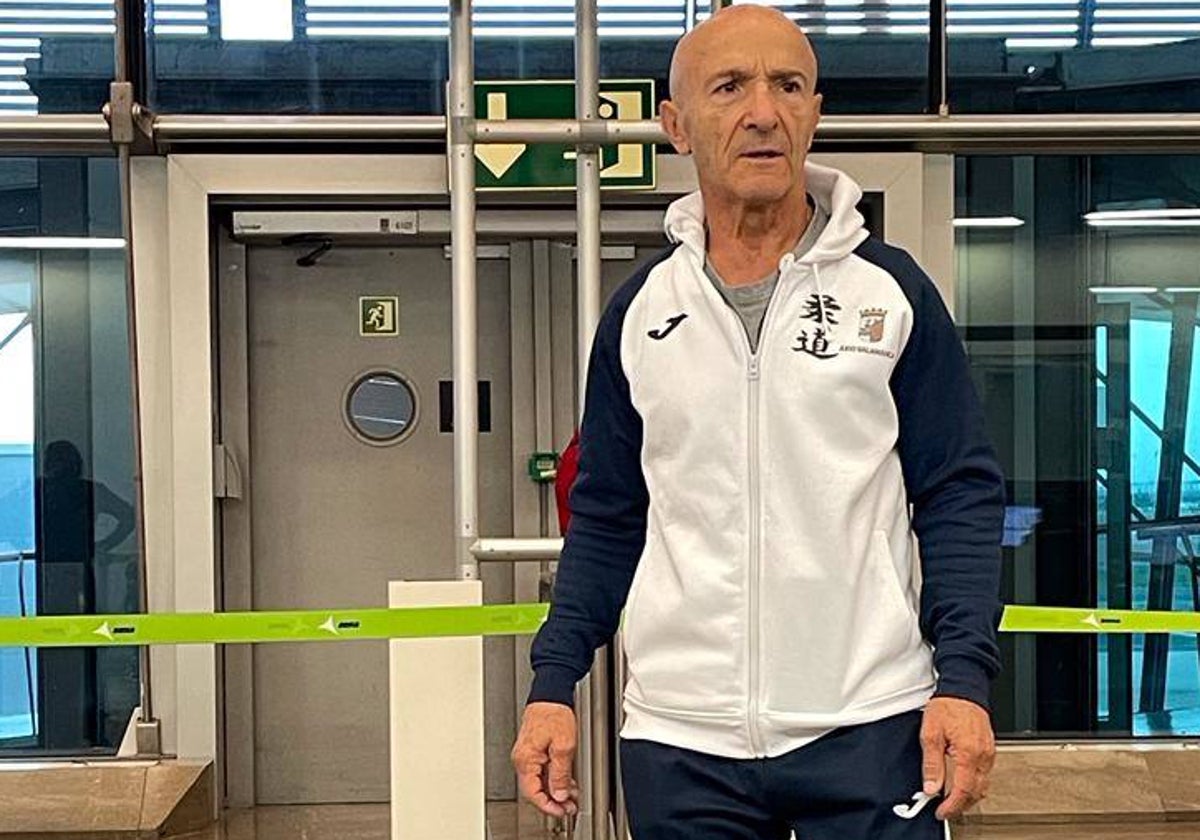 El judoka salmantino Julio Vicente Ramos se proclama campeón de Europa de Veteranos