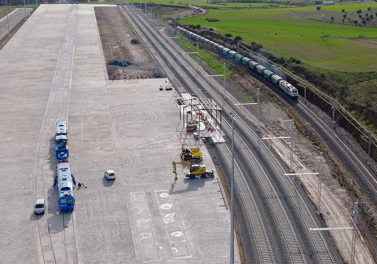 Única terminal ferroviaria con servicio para granel en el oeste peninsular