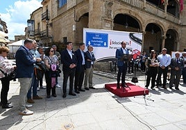 Intervención de Marcos Iglesias en el acto público del pasado sábado.