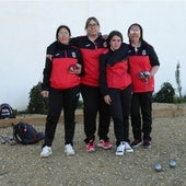 Los equipos del Club de Petanca Villares de la Reina que participarán en Villares de la Reina.