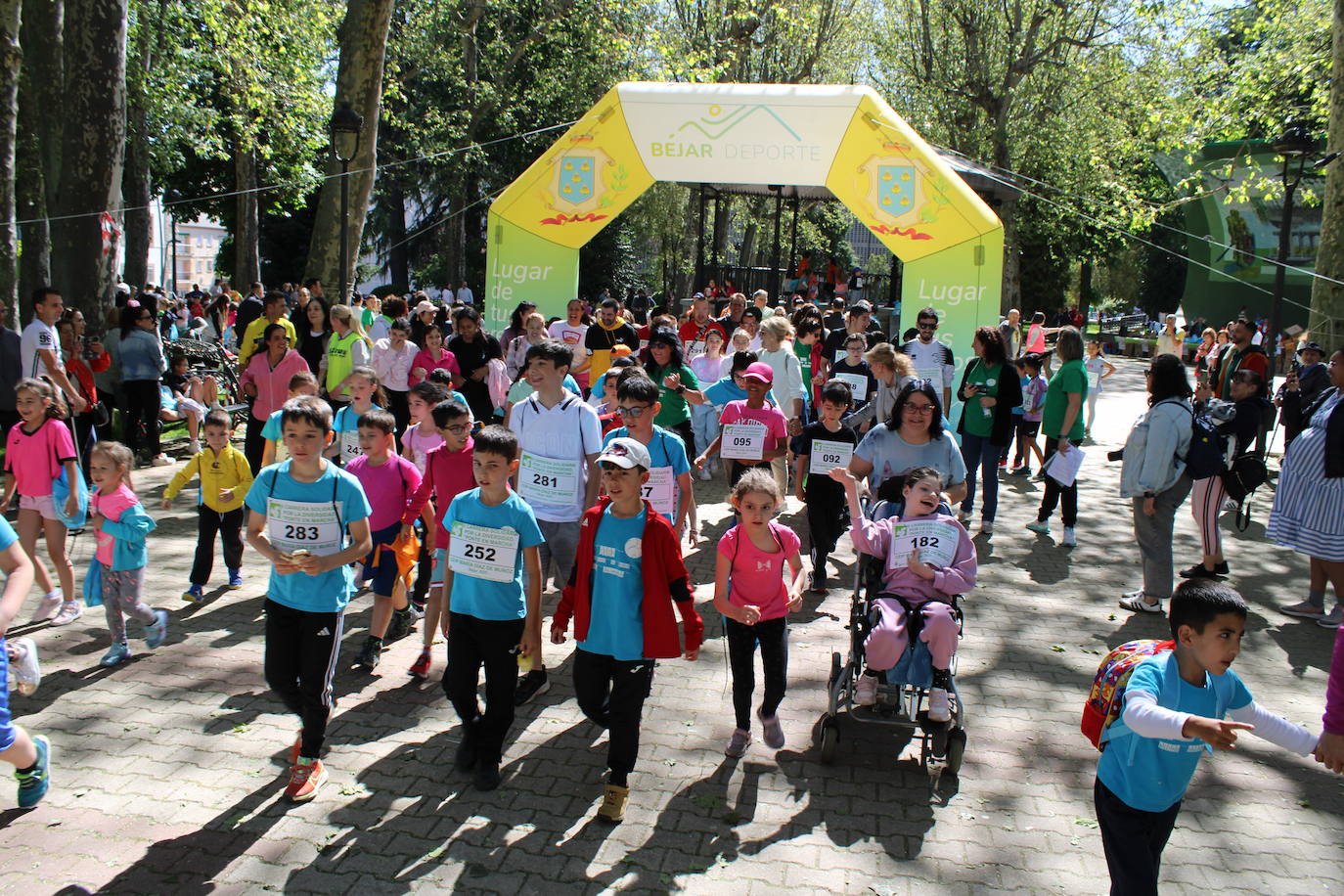 Béjar corre por la inclusión