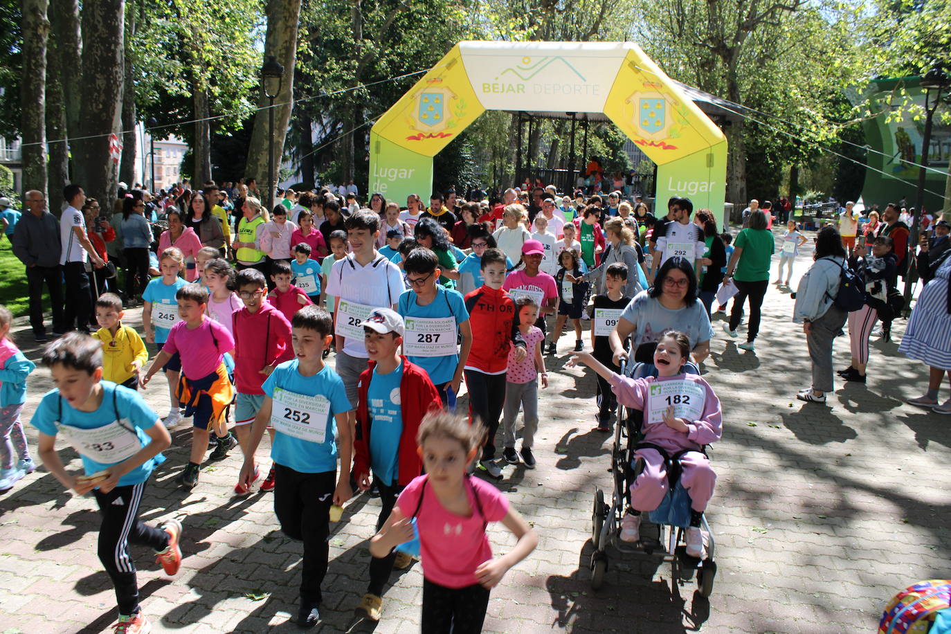 Béjar corre por la inclusión