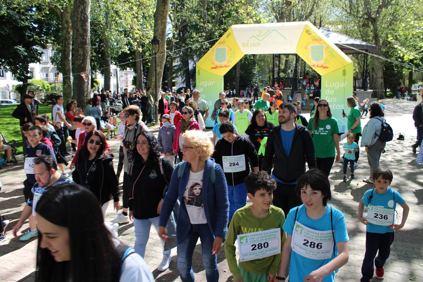 Béjar corre por la inclusión