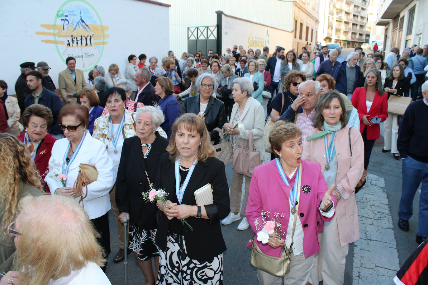 Béjar se vuelca con María Auxiliadora
