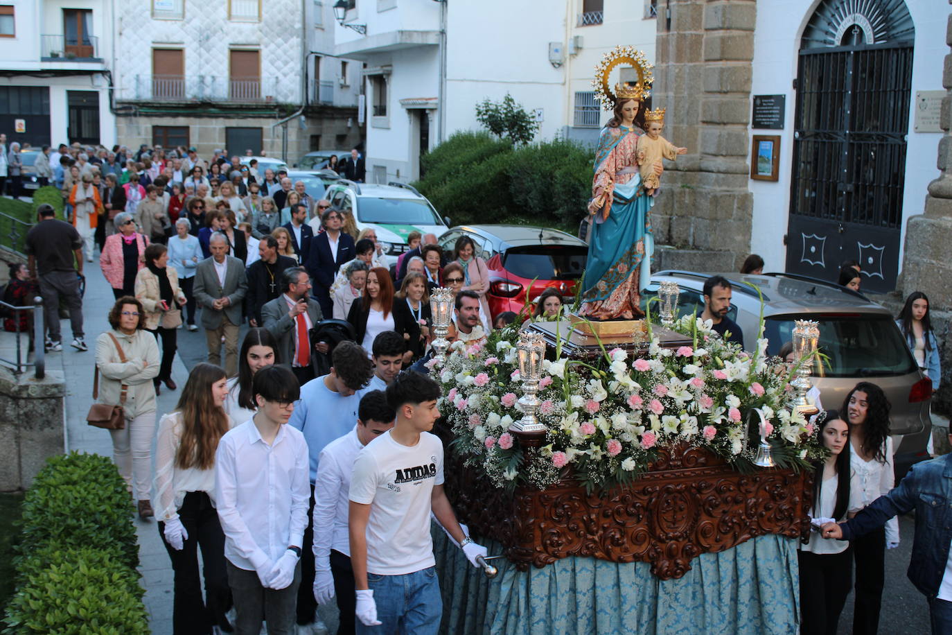 Béjar se vuelca con María Auxiliadora