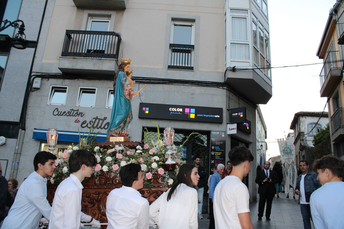 Béjar se vuelca con María Auxiliadora