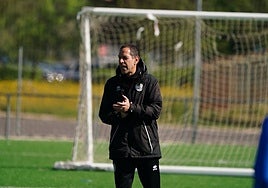 José Luis Acciari en una sesión de entrenamiento.