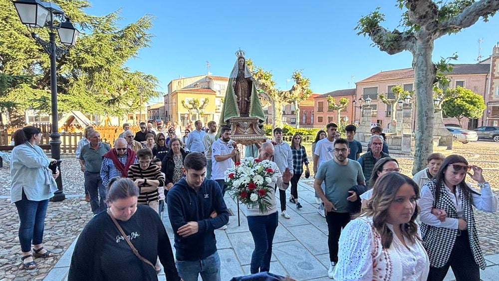 Cantalapiedra rinde culto a la Virgen de la Misericordia