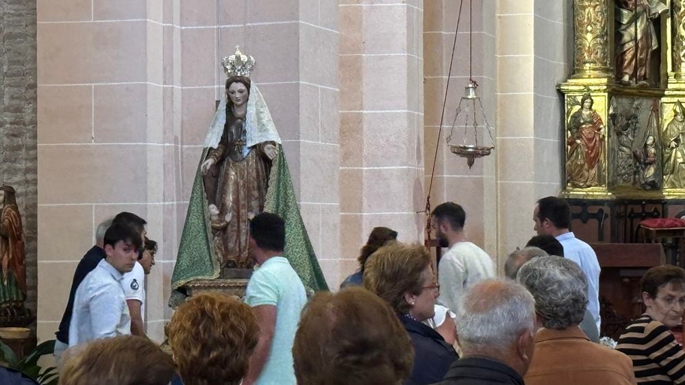 Cantalapiedra rinde culto a la Virgen de la Misericordia