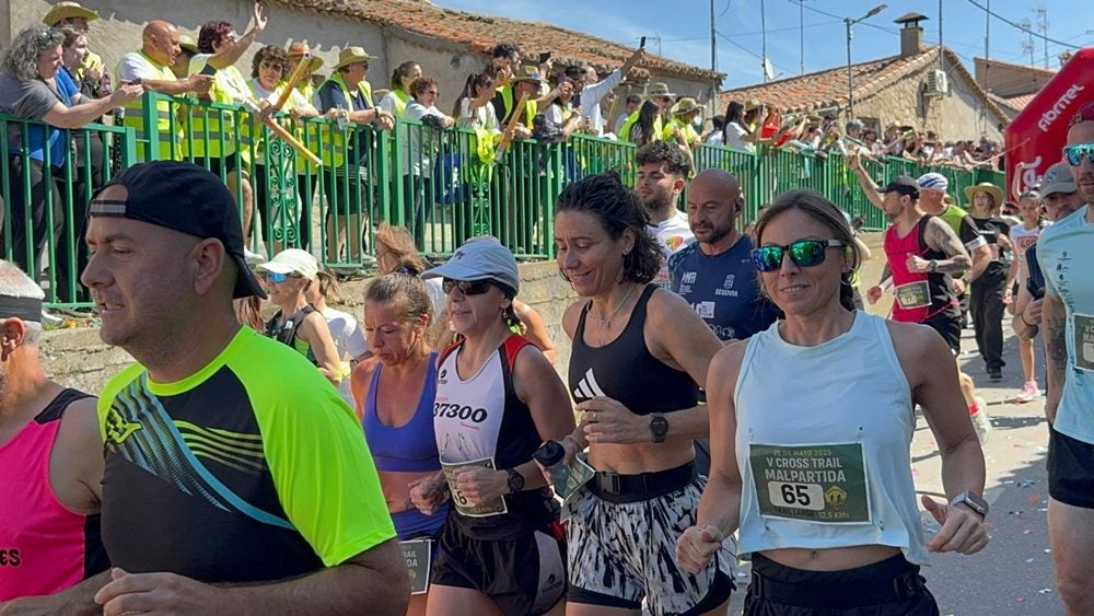 Alrededor de 400 participantes en la V Cross Trail de Malpartida