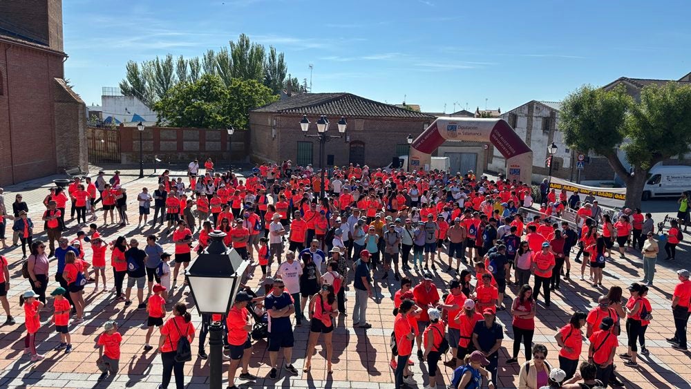 Pasos saludables a favor de la Asociación de Padres de Niños Sordos de Salamanca en Paradinas