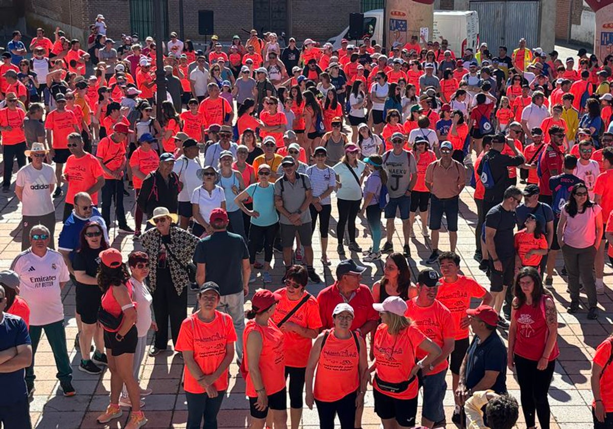 Pasos saludables a favor de la Asociación de Padres de Niños Sordos de Salamanca en Paradinas