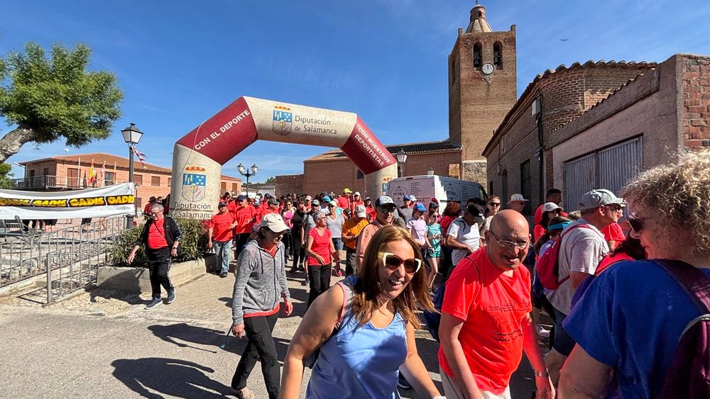 Pasos saludables a favor de la Asociación de Padres de Niños Sordos de Salamanca en Paradinas
