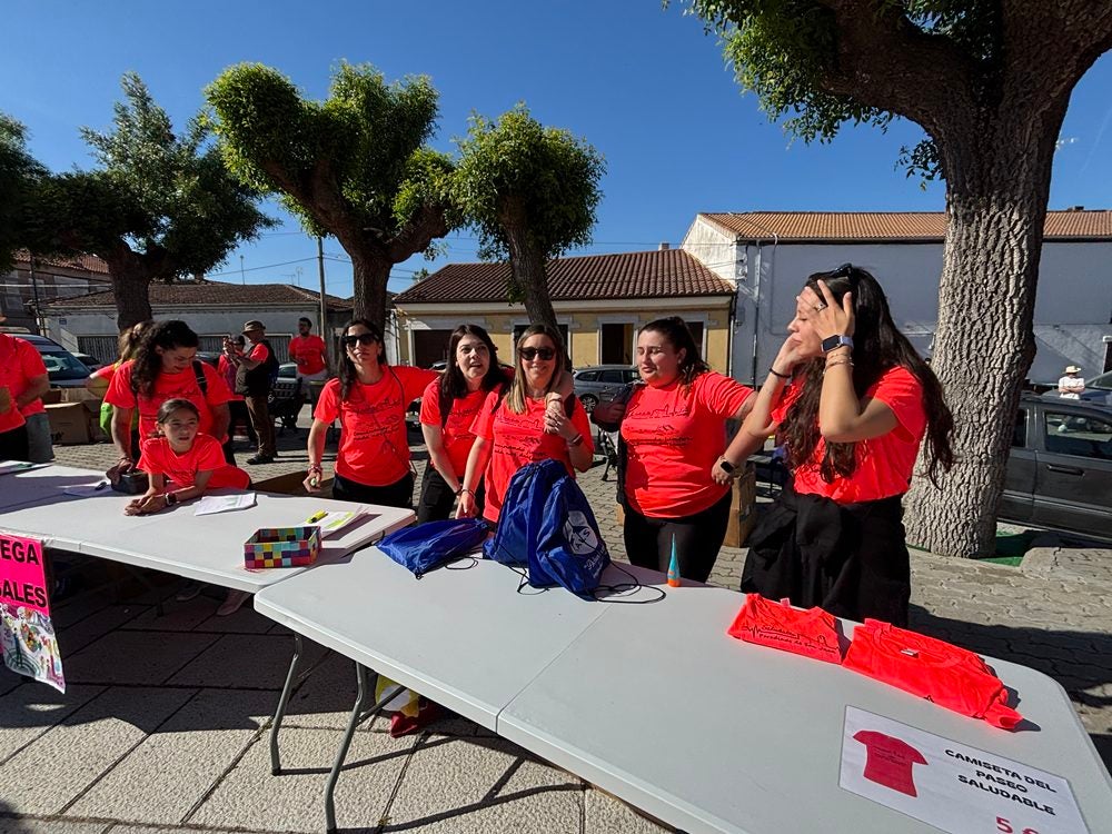 Pasos saludables a favor de la Asociación de Padres de Niños Sordos de Salamanca en Paradinas