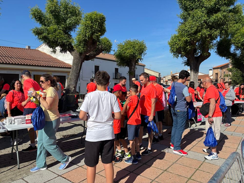Pasos saludables a favor de la Asociación de Padres de Niños Sordos de Salamanca en Paradinas