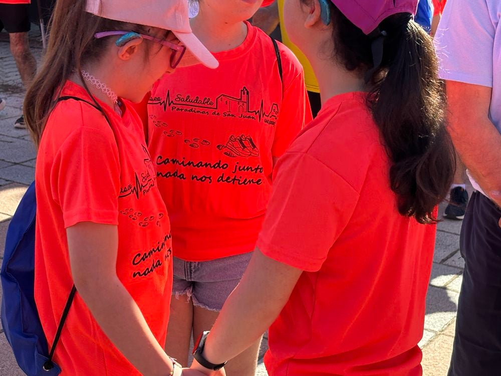 Pasos saludables a favor de la Asociación de Padres de Niños Sordos de Salamanca en Paradinas