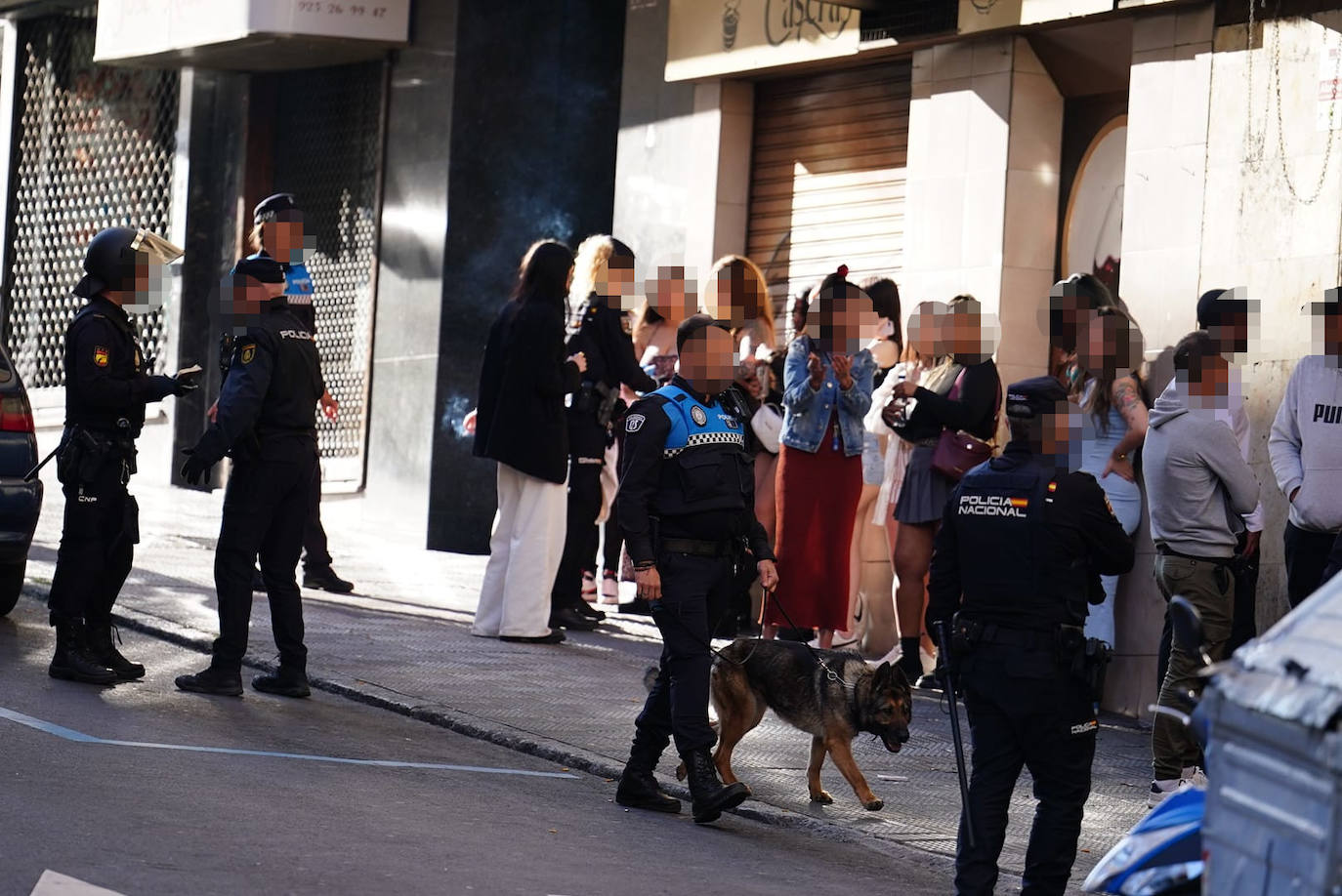 La redada policial de este domingo en el after de Sancti Spíritus, en imágenes