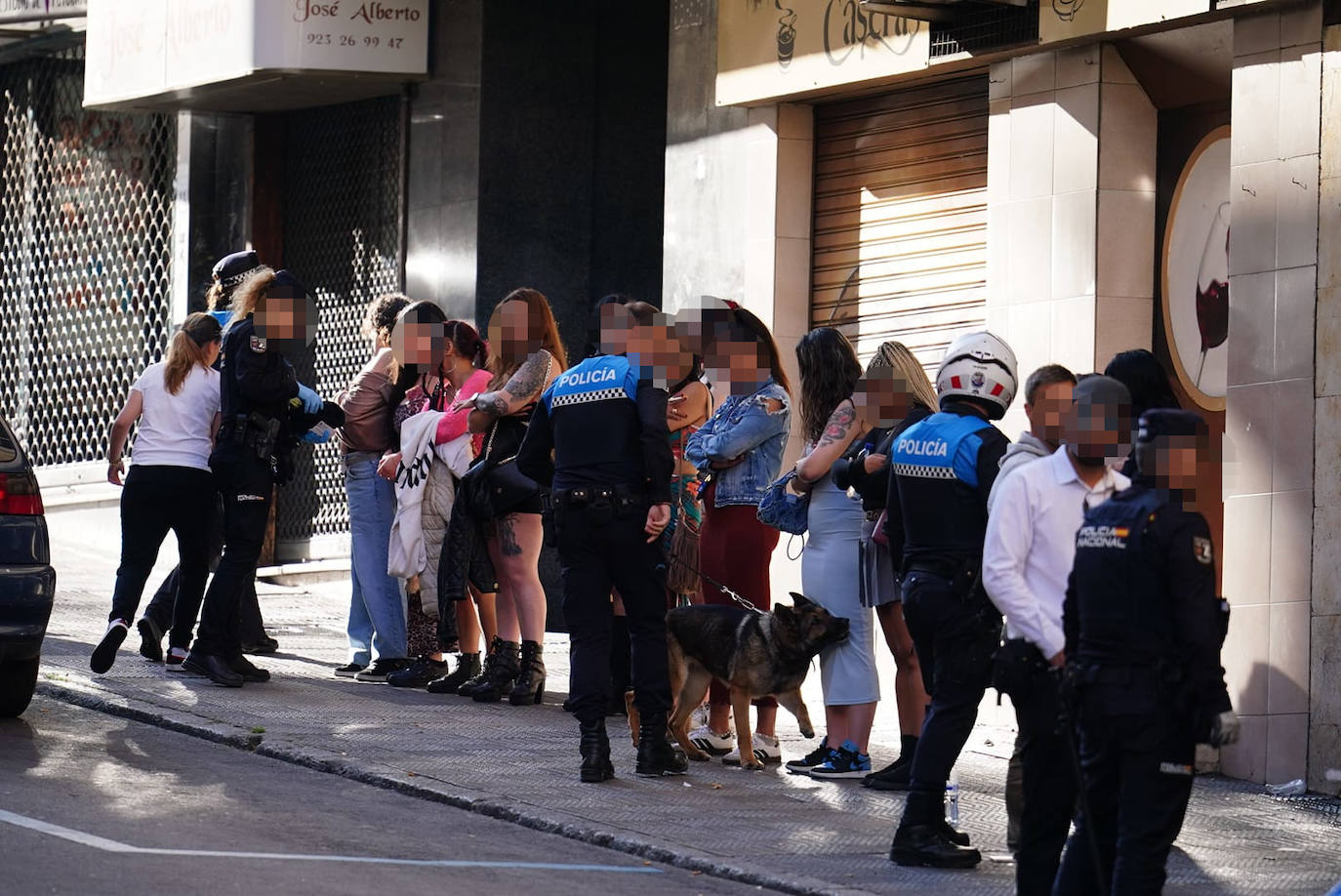 La redada policial de este domingo en el after de Sancti Spíritus, en imágenes