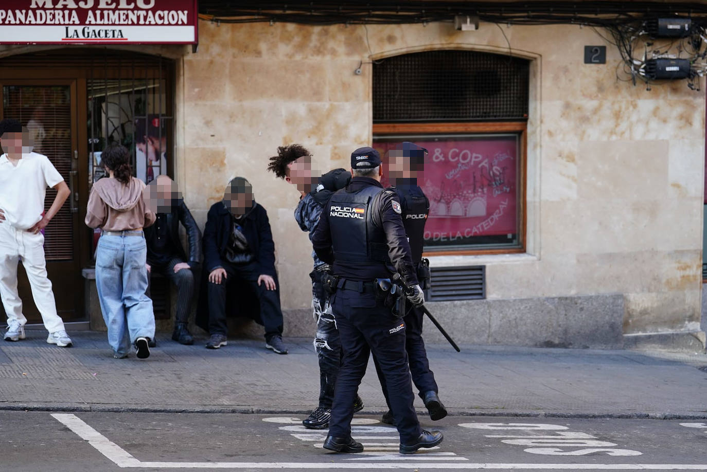 La redada policial de este domingo en el after de Sancti Spíritus, en imágenes