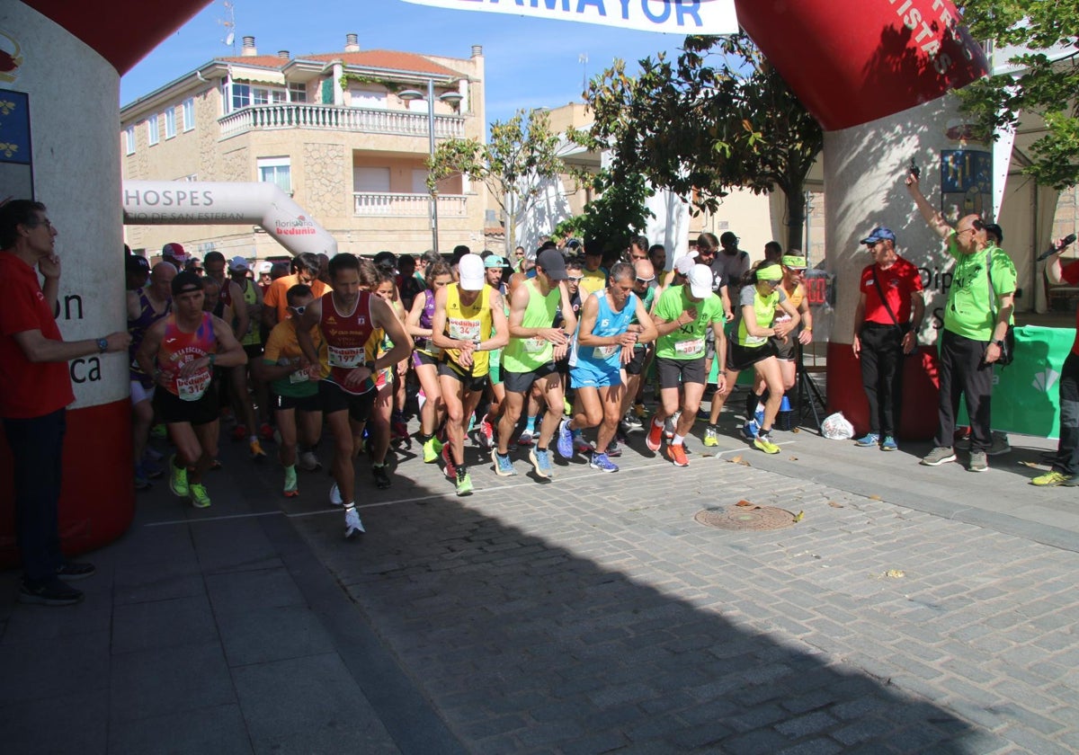 Marcos y Sánchez se imponen en el cross de Villamayor