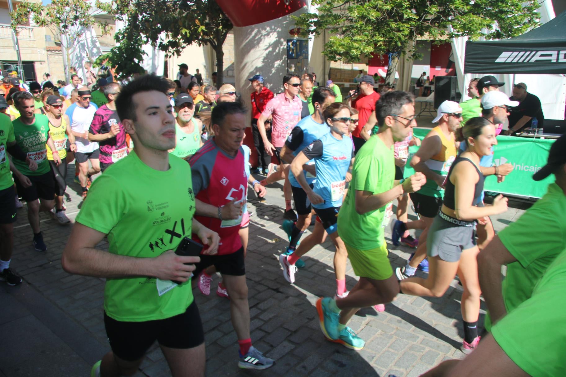 Marcos y Sánchez se imponen en el cross de Villamayor